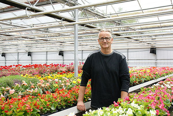 Die Gärtnerei des Blumenhauses Schütte